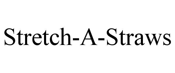 Trademark Logo STRETCH-A-STRAWS