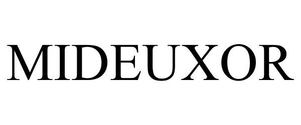 Trademark Logo MIDEUXOR