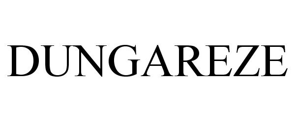 Trademark Logo DUNGAREZE