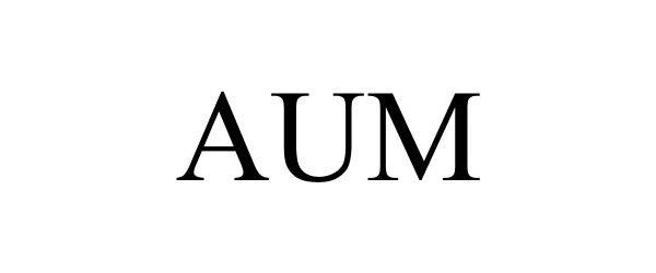 Trademark Logo AUM