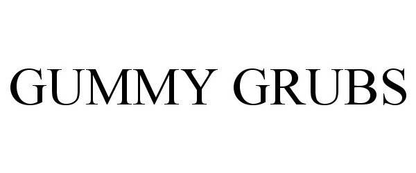 Trademark Logo GUMMY GRUBS