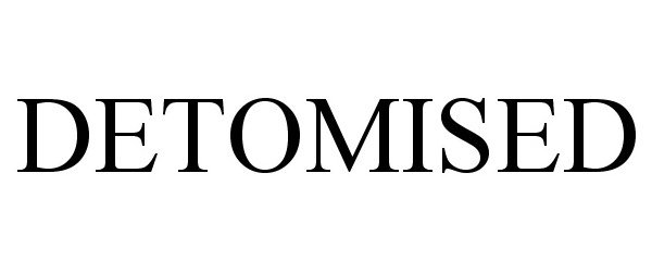 Trademark Logo DETOMISED
