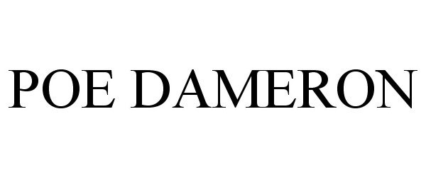 Trademark Logo POE DAMERON