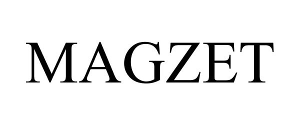 Trademark Logo MAGZET