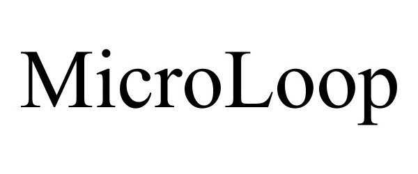 Trademark Logo MICROLOOP