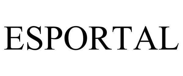 Trademark Logo ESPORTAL