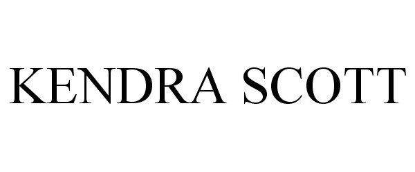 Trademark Logo KENDRA SCOTT