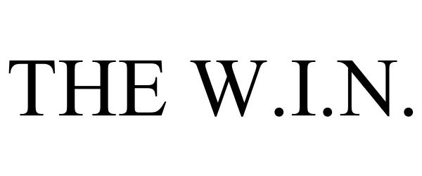 Trademark Logo THE W.I.N.