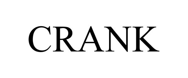 Trademark Logo CRANK