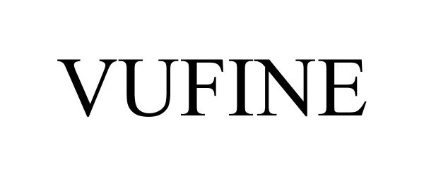 Trademark Logo VUFINE