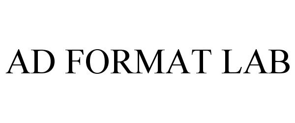 Trademark Logo AD FORMAT LAB