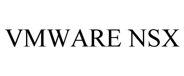Trademark Logo VMWARE NSX