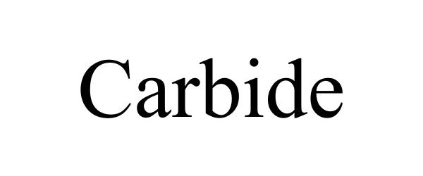 Trademark Logo CARBIDE