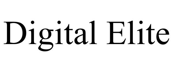 Trademark Logo DIGITAL ELITE