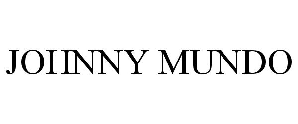 Trademark Logo JOHNNY MUNDO