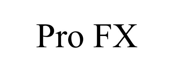 Trademark Logo PRO FX