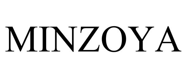 Trademark Logo MINZOYA
