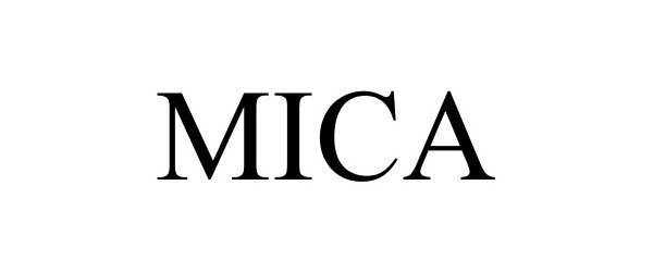 Trademark Logo MICA