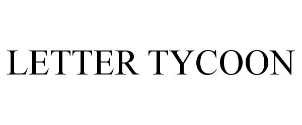 Trademark Logo LETTER TYCOON