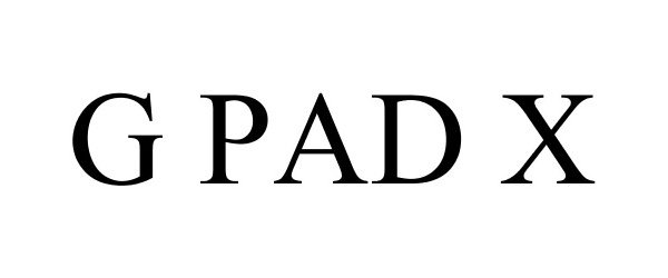 Trademark Logo G PAD X