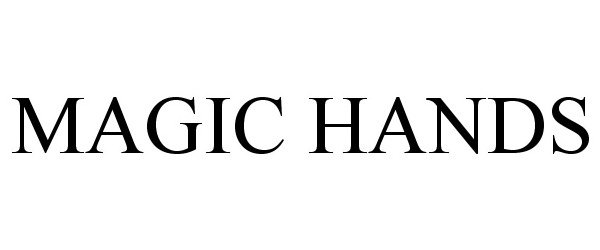 Trademark Logo MAGIC HANDS