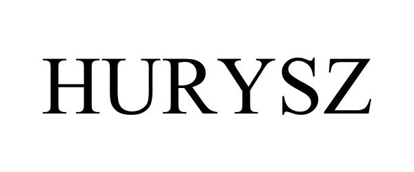Trademark Logo HURYSZ