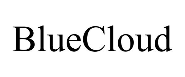 Trademark Logo BLUECLOUD