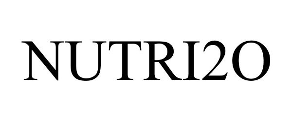 Trademark Logo NUTRI2O