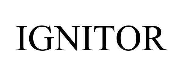 Trademark Logo IGNITOR