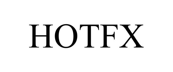 Trademark Logo HOTFX