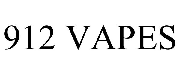 Trademark Logo 912 VAPES