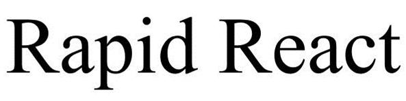 Trademark Logo RAPID REACT