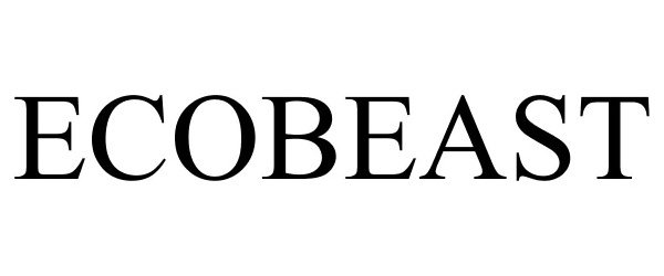Trademark Logo ECOBEAST