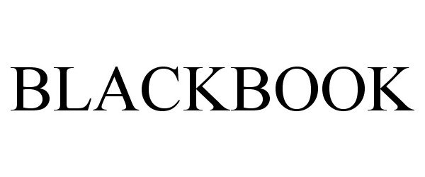  BLACKBOOK