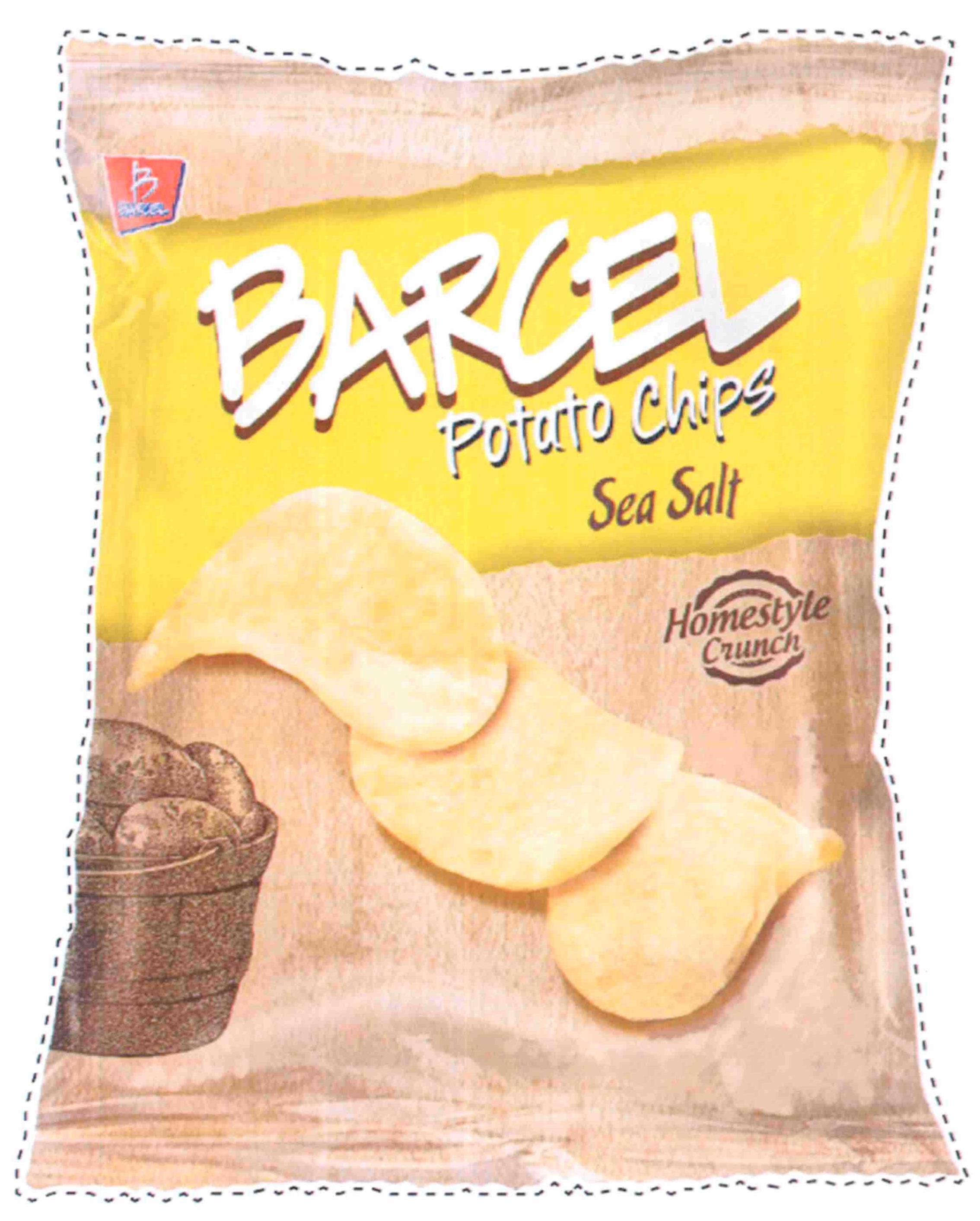  B BARCEL BARCEL POTATO CHIPS SEA SALT HOMESTYLE CRUNCH