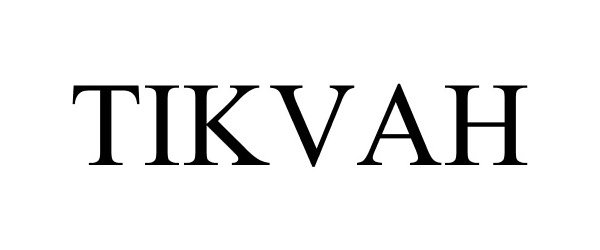 Trademark Logo TIKVAH