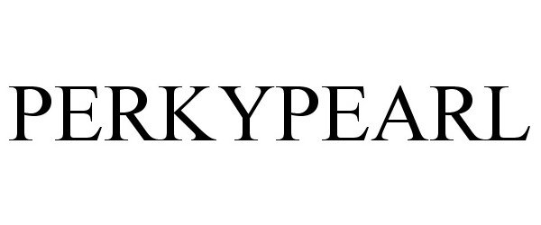 Trademark Logo PERKYPEARL