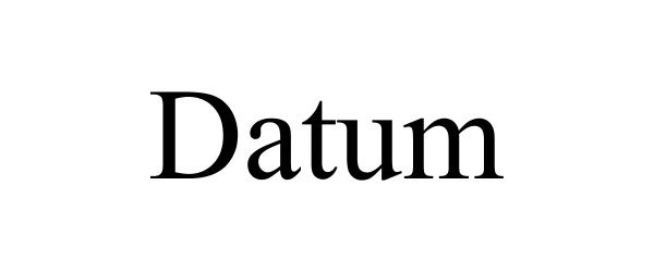 Trademark Logo DATUM