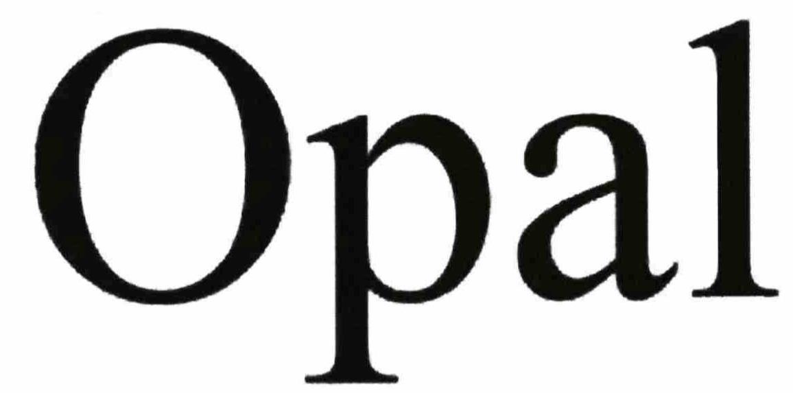 Trademark Logo OPAL