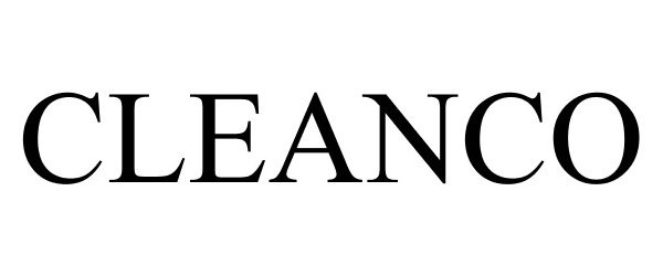 Trademark Logo CLEANCO