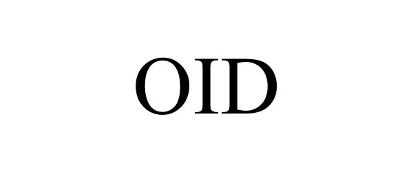 Trademark Logo OID