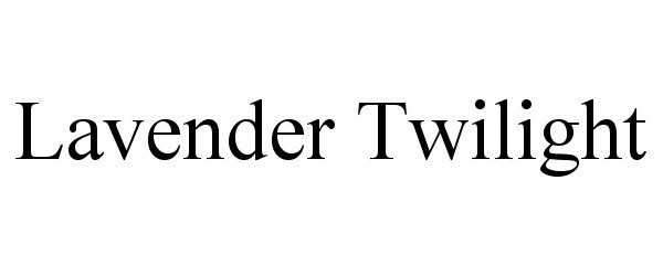 Trademark Logo LAVENDER TWILIGHT