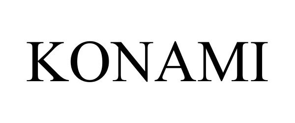Trademark Logo KONAMI