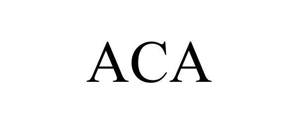 Trademark Logo ACA