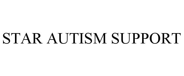 Trademark Logo STAR AUTISM SUPPORT