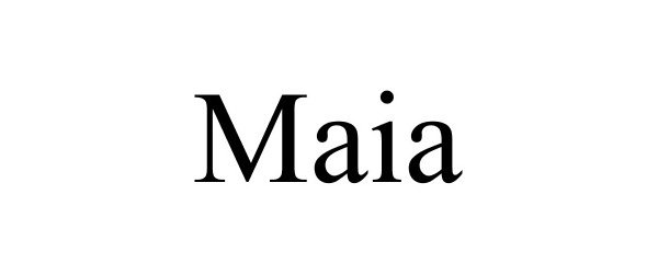 Trademark Logo MAIA
