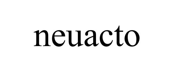 Trademark Logo NEUACTO