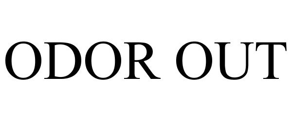 Trademark Logo ODOR OUT