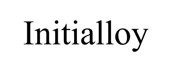 Trademark Logo INITIALLOY