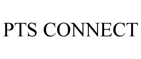 Trademark Logo PTS CONNECT